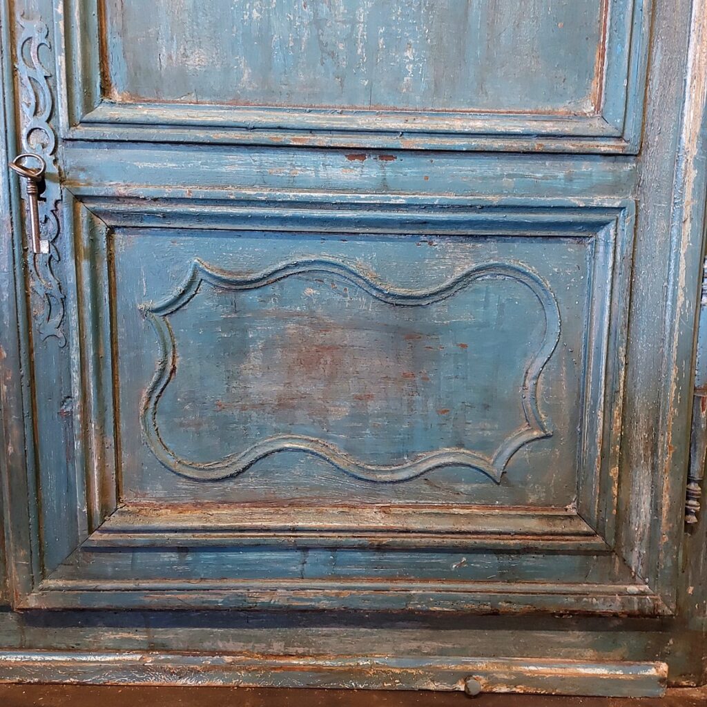 Patina green oude kast (2)